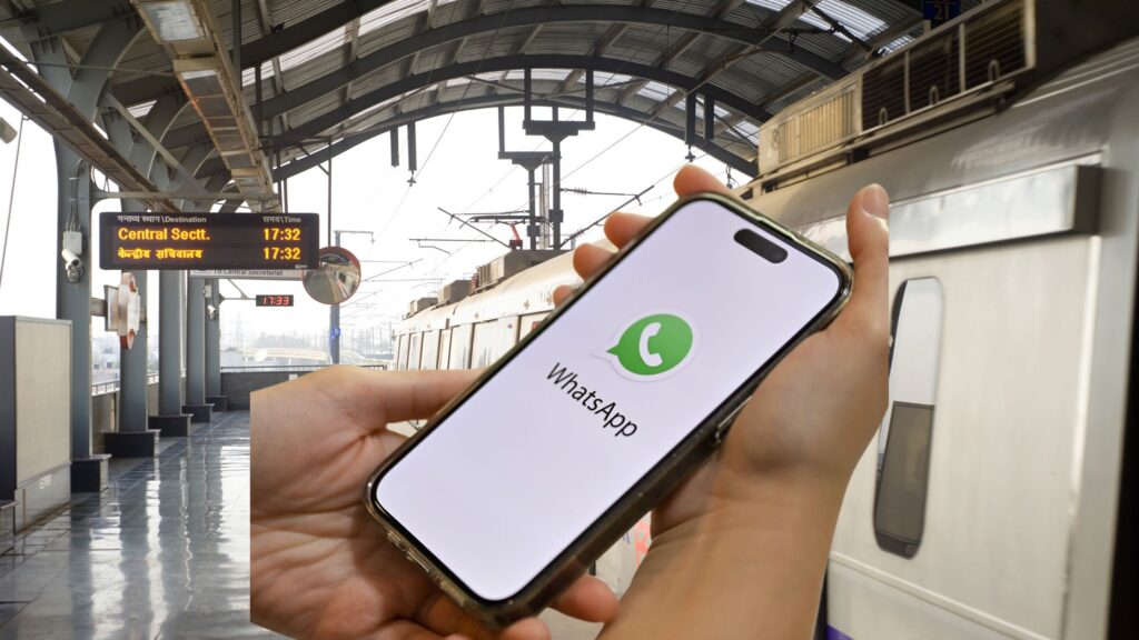 Delhi Metro WhatsApp Ticket